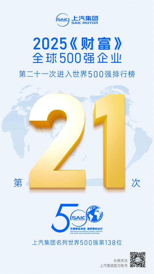 2025《财富》世界500强揭晓 52662鼎盛官网第21次上榜